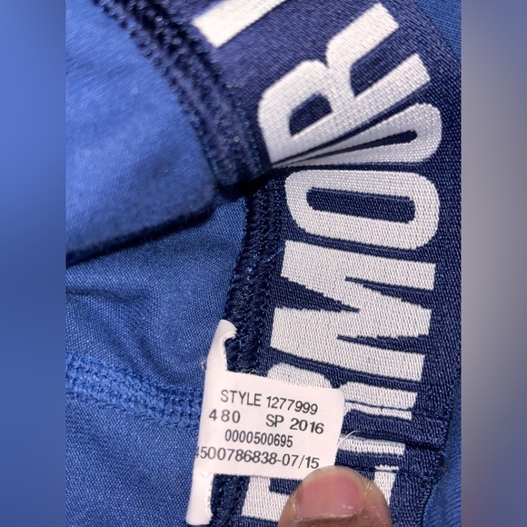 Under Armour Leggings Athletic Workout Gym Running Athleisure Walking‎ Women XL - Picture 5 of 6